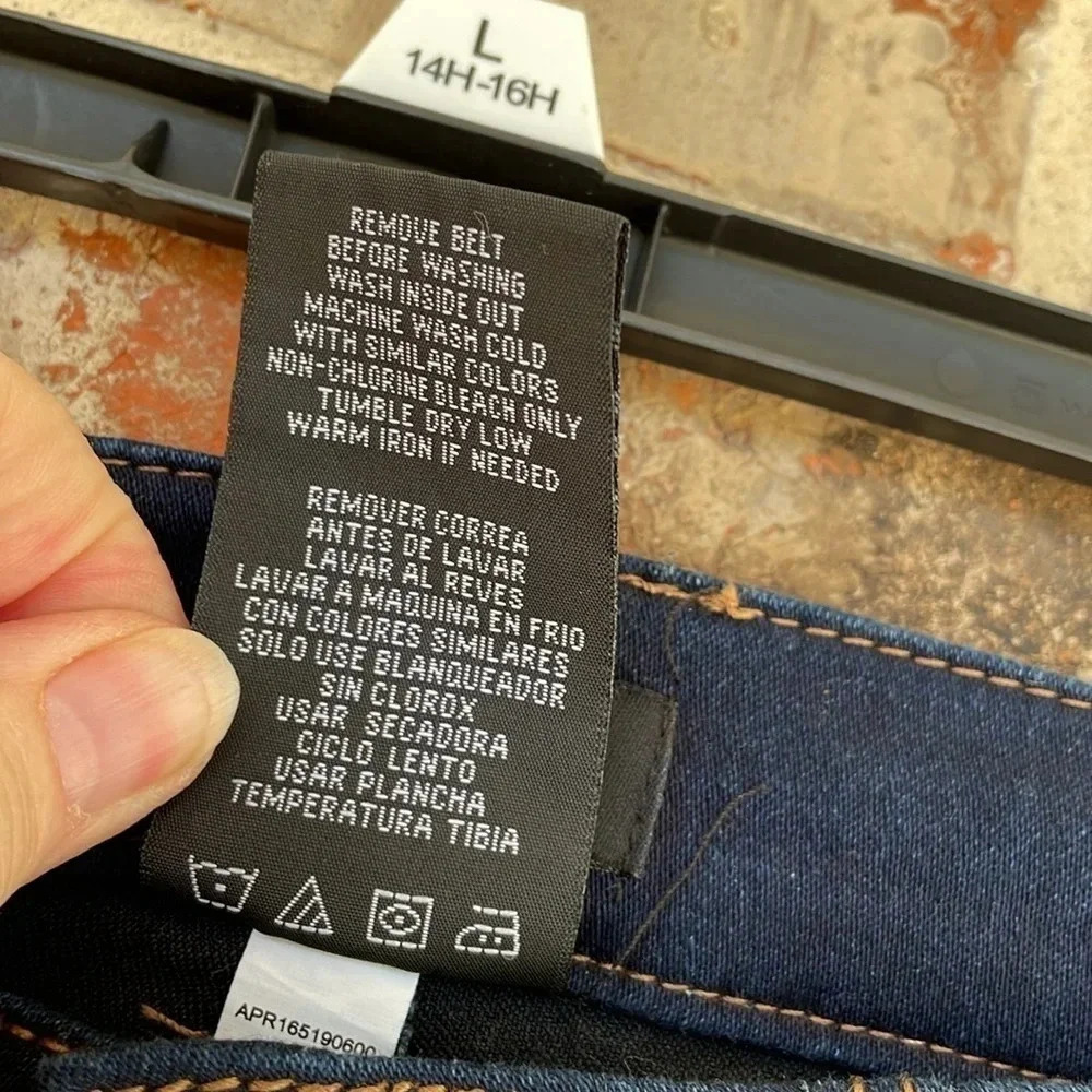 Squeeze Dark Blue NWT Girls Skinny Jeans - Picture 6 of 8